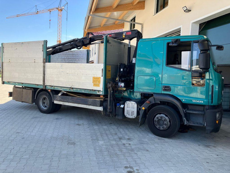 Iveco 120E25 M122 KRAN RETARDER 2xAHK KLIMA - Бордови камион, Камион с кран: снимка 4 Iveco 120E25 M122 KRAN RETARDER 2xAHK KLIMA - Бордови камион, Камион с кран: снимка 4