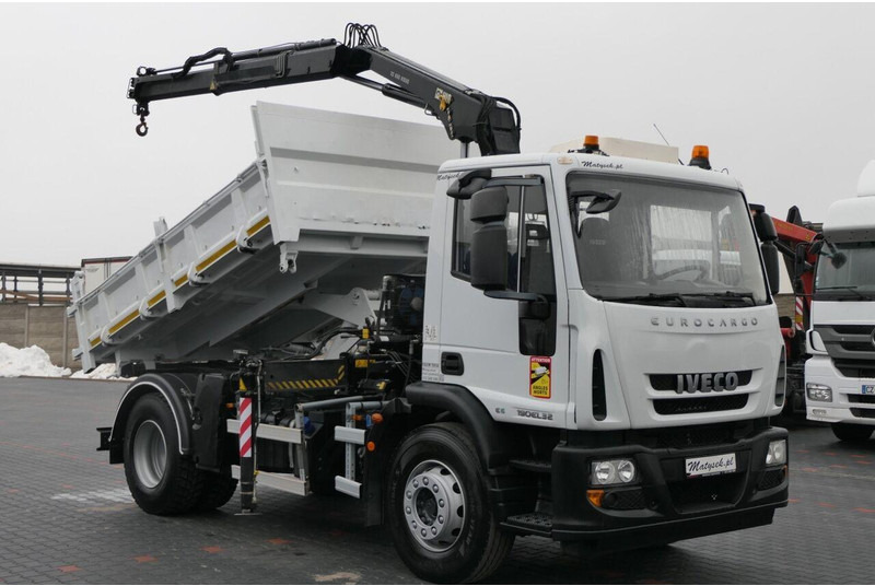 Iveco 19 - 320 KM / E 6 / Wywrotka + HDS / HYDROBURTA / 3 STRONNY KIPP - Самосвал камион, Камион с кран: снимка 5 Iveco 19 - 320 KM / E 6 / Wywrotka + HDS / HYDROBURTA / 3 STRONNY KIPP - Самосвал камион, Камион с кран: снимка 5
