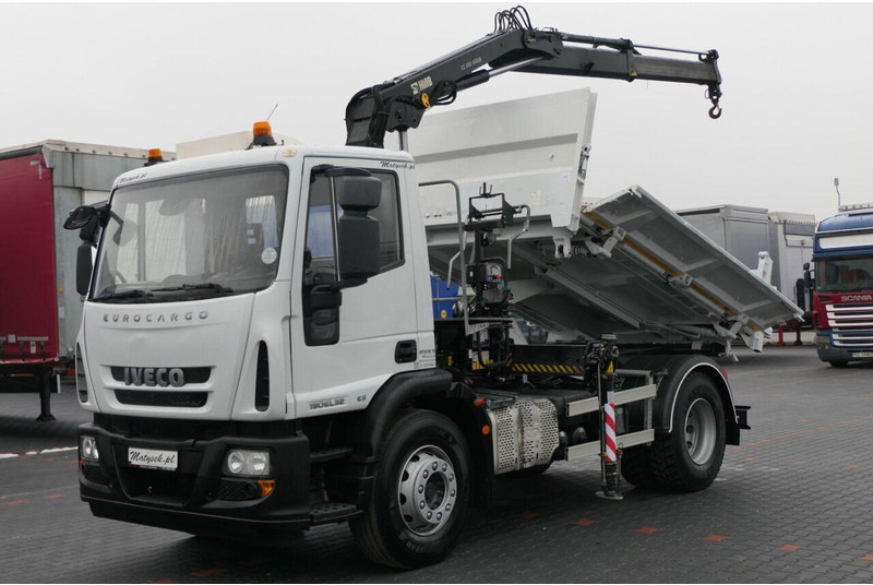 Iveco 19 - 320 KM / E 6 / Wywrotka + HDS / HYDROBURTA / 3 STRONNY KIPP - Самосвал камион, Камион с кран: снимка 2 Iveco 19 - 320 KM / E 6 / Wywrotka + HDS / HYDROBURTA / 3 STRONNY KIPP - Самосвал камион, Камион с кран: снимка 2