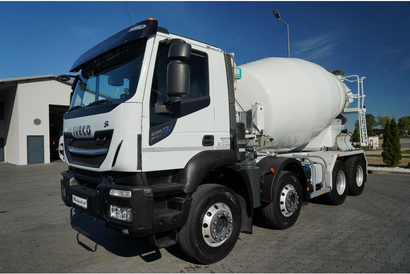 Iveco 400 SL X-WAY STRALIS / 8X4 / BETONOMIESZARKA / IMER / OPONY 100 - Бетоновоз: снимка 2 Iveco 400 SL X-WAY STRALIS / 8X4 / BETONOMIESZARKA / IMER / OPONY 100 - Бетоновоз: снимка 2