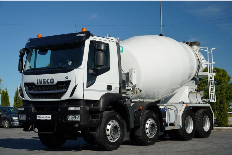 Iveco 400 SL X-WAY STRALIS / 8X4 / BETONOMIESZARKA / IMER / OPONY 100 - Бетоновоз: снимка 1 Iveco 400 SL X-WAY STRALIS / 8X4 / BETONOMIESZARKA / IMER / OPONY 100 - Бетоновоз: снимка 1