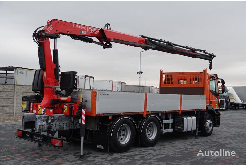 Iveco 420 Flatbed + crane FASSI 185 6x2 - Бордови камион, Камион с кран: снимка 5 Iveco 420 Flatbed + crane FASSI 185 6x2 - Бордови камион, Камион с кран: снимка 5