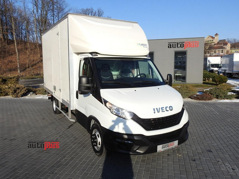 Iveco DAILY 35C16 KONTENER WINDA 8 PALET TEMPOMAT BLIŹNIACZE KOŁA KLIM - Лекотоварен автомобил фургон: снимка 1 Iveco DAILY 35C16 KONTENER WINDA 8 PALET TEMPOMAT BLIŹNIACZE KOŁA KLIM - Лекотоварен автомобил фургон: снимка 1