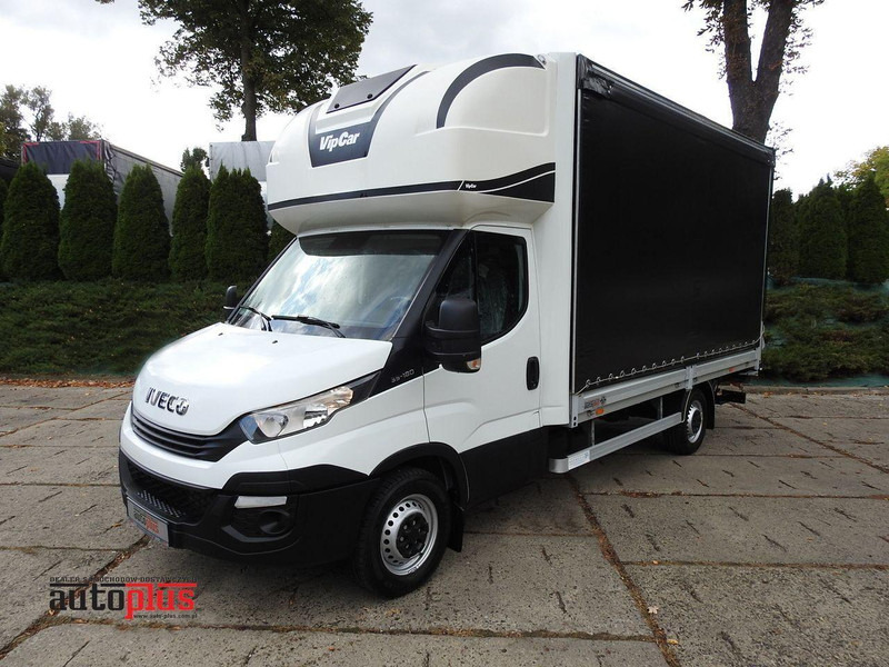 Iveco DAILY 35S18 PLANDEKA WINDA 8 PALET TEMPOMAT KLIMATYZACJA 180KM - Камион фургон: снимка 1 Iveco DAILY 35S18 PLANDEKA WINDA 8 PALET TEMPOMAT KLIMATYZACJA 180KM - Камион фургон: снимка 1