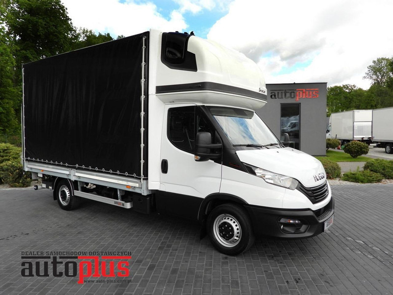 Iveco DAILY 35S18 PLANDEKA WINDA 8 PALET WEBASTO TEMPOMAT KLIMATYZACJA - Брезентов бус: снимка 1 Iveco DAILY 35S18 PLANDEKA WINDA 8 PALET WEBASTO TEMPOMAT KLIMATYZACJA - Брезентов бус: снимка 1
