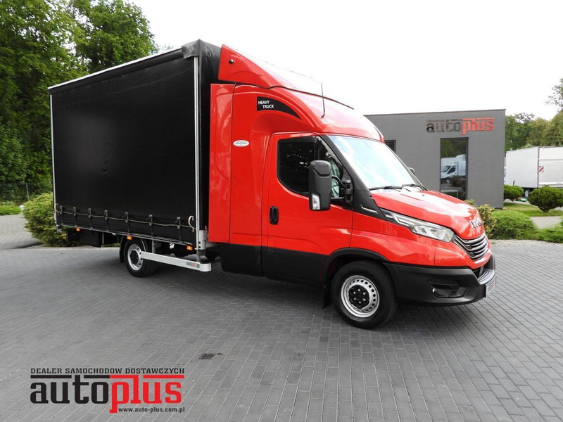 Iveco DAILY 35S21 PLANDEKA 10 PALET WEBASTO TEMPOMAT NAWIGACJA LEDY PN - Брезентов бус: снимка 1 Iveco DAILY 35S21 PLANDEKA 10 PALET WEBASTO TEMPOMAT NAWIGACJA LEDY PN - Брезентов бус: снимка 1