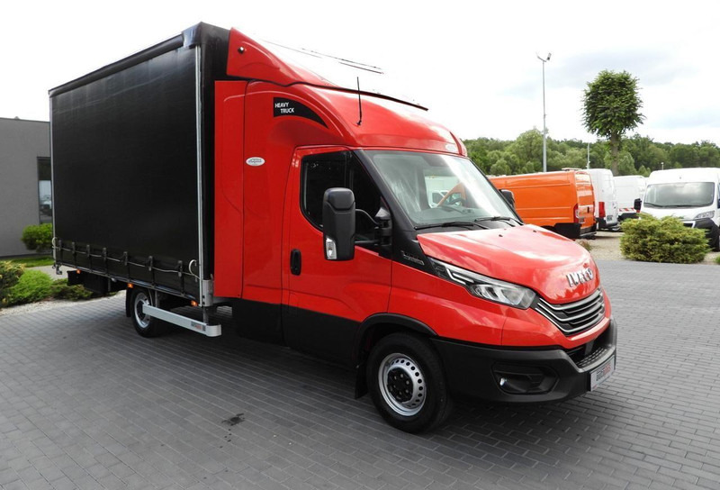 Iveco DAILY 35S21 PLANDEKA 10 PALET WEBASTO TEMPOMAT NAWIGACJA LEDY PN - Брезентов бус: снимка 4 Iveco DAILY 35S21 PLANDEKA 10 PALET WEBASTO TEMPOMAT NAWIGACJA LEDY PN - Брезентов бус: снимка 4