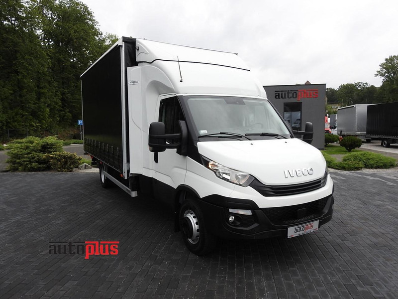 Iveco DAILY 70C18 PLANDEKA WINDA 12 PALET WEBASTO TEMPOMAT BLIŹNIACZE - Камион фургон: снимка 1 Iveco DAILY 70C18 PLANDEKA WINDA 12 PALET WEBASTO TEMPOMAT BLIŹNIACZE - Камион фургон: снимка 1