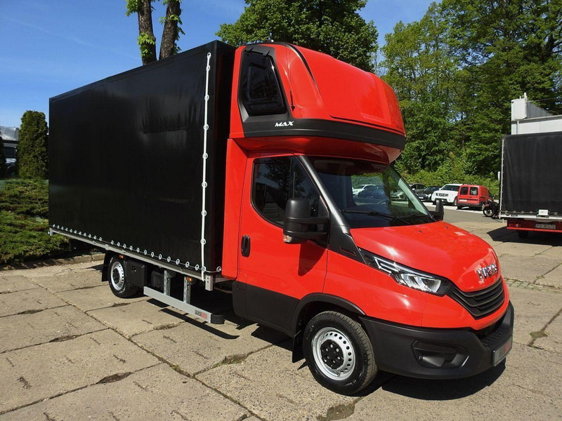 Iveco DAILY NOWY 35S18 CONNECT PLANDEKA 10 PALET WEBASTO KLIMATYZACJA - Камион фургон: снимка 4 Iveco DAILY NOWY 35S18 CONNECT PLANDEKA 10 PALET WEBASTO KLIMATYZACJA - Камион фургон: снимка 4