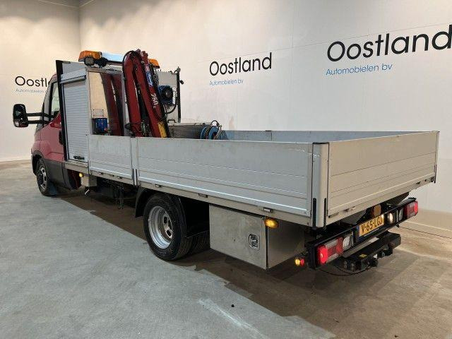 Iveco Daily 35C16 Flatbed + Crane HMF 252 T2 - Бордови бус: снимка 5 Iveco Daily 35C16 Flatbed + Crane HMF 252 T2 - Бордови бус: снимка 5