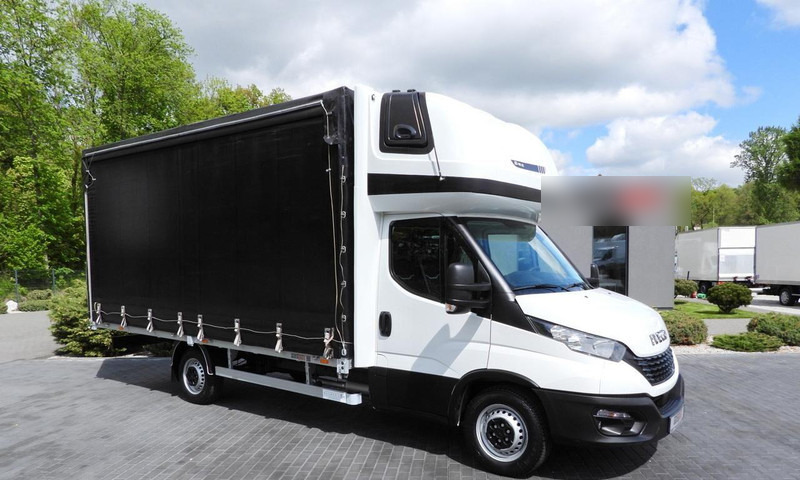 Iveco Daily 35S18 PLANDEKA 10 PALET WEBASTO TEMPOMAT KLIMATYZACJA 18 - Брезентов бус: снимка 1 Iveco Daily 35S18 PLANDEKA 10 PALET WEBASTO TEMPOMAT KLIMATYZACJA 18 - Брезентов бус: снимка 1