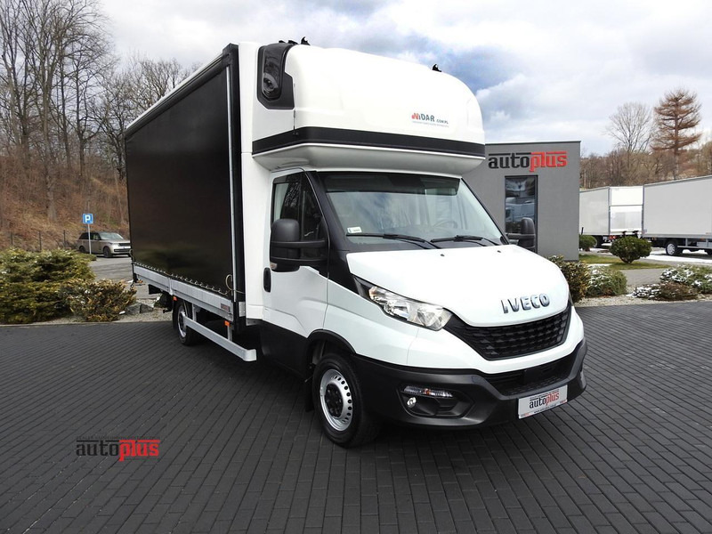 Iveco Daily 35S18 PLANDEKA 10 PALET WEBASTO TEMPOMAT KLIMATYZACJA 18 - Брезентов бус: снимка 1 Iveco Daily 35S18 PLANDEKA 10 PALET WEBASTO TEMPOMAT KLIMATYZACJA 18 - Брезентов бус: снимка 1