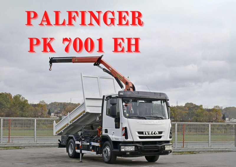 Iveco EUROCARGO 100E19 * TOPZUSTAND - Самосвал камион, Камион с кран: снимка 1 Iveco EUROCARGO 100E19 * TOPZUSTAND - Самосвал камион, Камион с кран: снимка 1