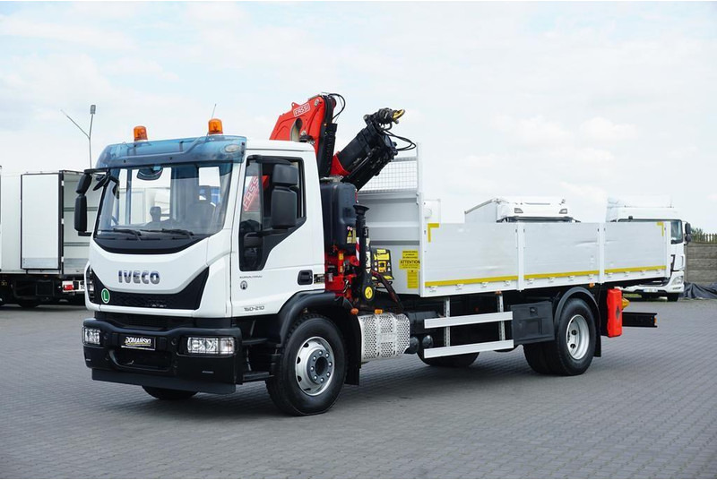 Iveco EUROCARGO / 160-21 / SKRZYNIOWY + HDS / FASSI F110 / ROTATOR / P - Бордови бус: снимка 2 Iveco EUROCARGO / 160-21 / SKRZYNIOWY + HDS / FASSI F110 / ROTATOR / P - Бордови бус: снимка 2