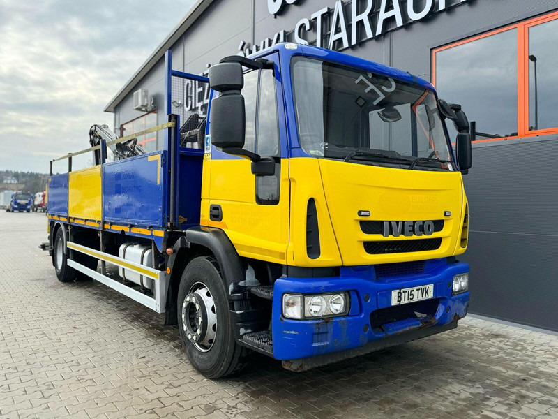 Iveco EuroCargo 180E25 - Бордови камион, Камион с кран: снимка 2 Iveco EuroCargo 180E25 - Бордови камион, Камион с кран: снимка 2