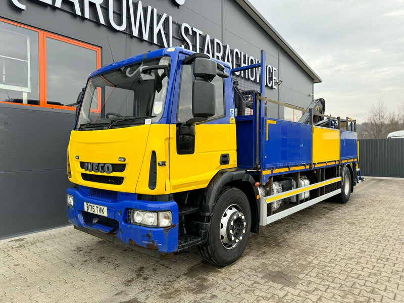 Iveco EuroCargo 180E25 - Бордови камион, Камион с кран: снимка 1 Iveco EuroCargo 180E25 - Бордови камион, Камион с кран: снимка 1