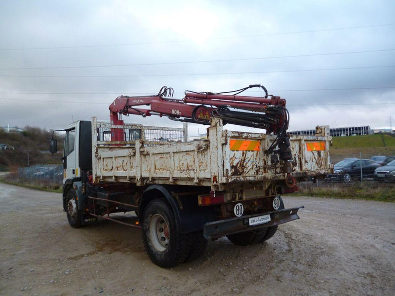 Iveco Eurocargo 180E24 - Самосвал камион, Камион с кран: снимка 4 Iveco Eurocargo 180E24 - Самосвал камион, Камион с кран: снимка 4