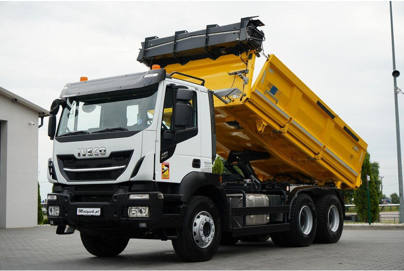 Iveco STRALIS X-WAY 480 / 6x4 / WYWROTKA DWUSTRONNA / HYDROBURTA / BO - Самосвал камион: снимка 1 Iveco STRALIS X-WAY 480 / 6x4 / WYWROTKA DWUSTRONNA / HYDROBURTA / BO - Самосвал камион: снимка 1