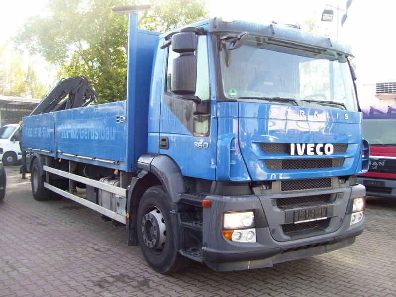 Iveco Stralis 360 - Бордови камион, Камион с кран: снимка 2 Iveco Stralis 360 - Бордови камион, Камион с кран: снимка 2