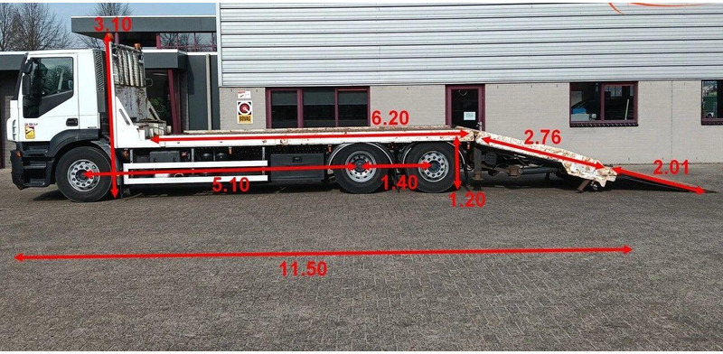 Iveco TGA 33.480 - Machine transporter - Автовоз камион: снимка 4 Iveco TGA 33.480 - Machine transporter - Автовоз камион: снимка 4