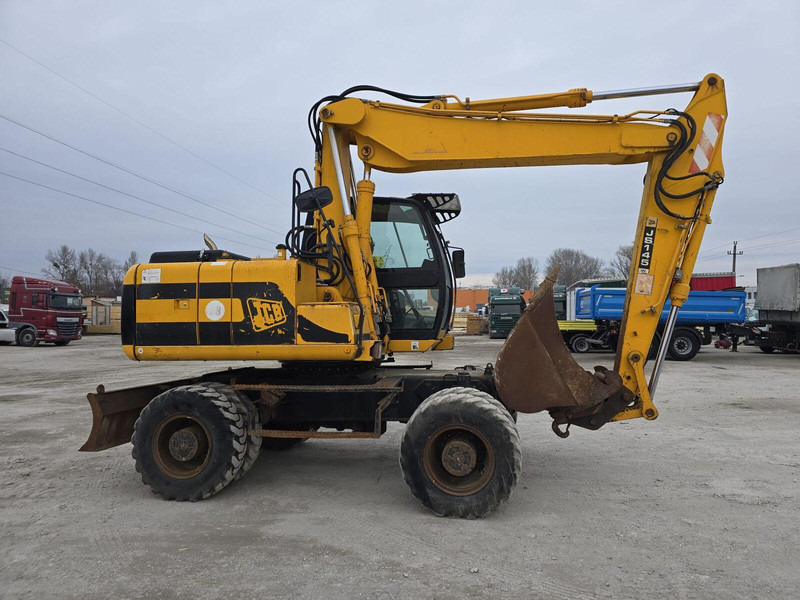JCB JS 145W - Rubber wheel excavator - Колесен багер: снимка 1 JCB JS 145W - Rubber wheel excavator - Колесен багер: снимка 1