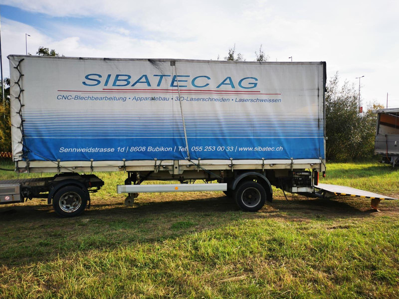 KRAPF BE Trailer Pritsche+Plane + LBW AHT1000 kg - - Брезентово полуремарке: снимка 4 KRAPF BE Trailer Pritsche+Plane + LBW AHT1000 kg - - Брезентово полуремарке: снимка 4