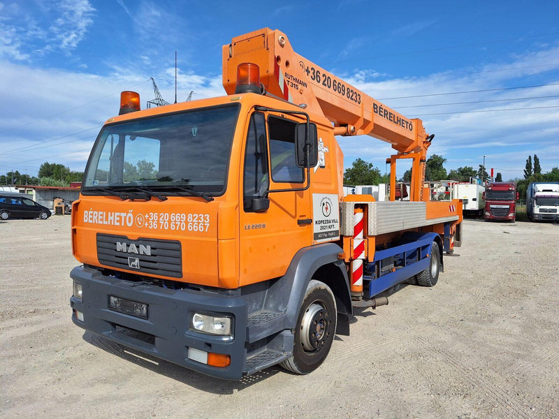 MAN 18.264 - Ruthmann Lifting Basket 34m - Камион, Камион с кран: снимка 1 MAN 18.264 - Ruthmann Lifting Basket 34m - Камион, Камион с кран: снимка 1