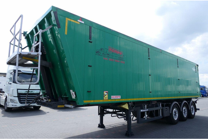 Kempf WYWROTKA 60m3 / 2018 ROK / KLAPO DRZWI / OŚ PODNOSZONA - Самосвал полуремарке: снимка 3 Kempf WYWROTKA 60m3 / 2018 ROK / KLAPO DRZWI / OŚ PODNOSZONA - Самосвал полуремарке: снимка 3