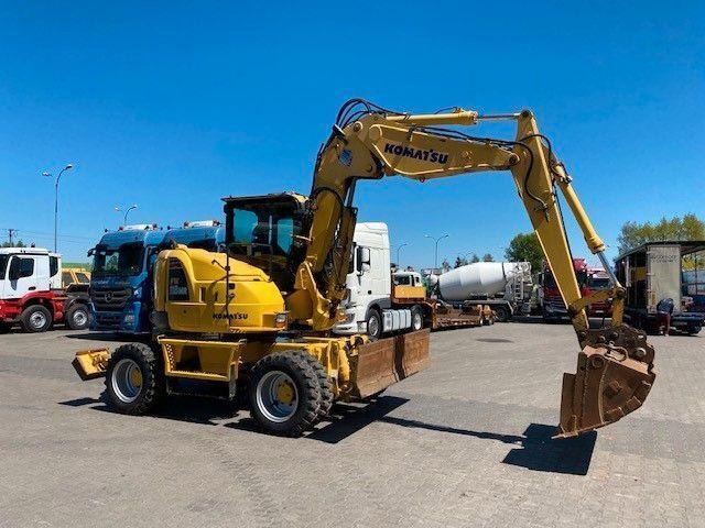Komatsu PW 118 MR-8 - Колесен багер: снимка 4 Komatsu PW 118 MR-8 - Колесен багер: снимка 4