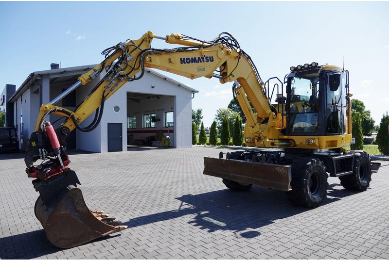 Komatsu PW 118 MR / KOPARKA KOŁOWA / 2019 ROK / TILT OBROTNICA / KAMERA - Колесен багер: снимка 4 Komatsu PW 118 MR / KOPARKA KOŁOWA / 2019 ROK / TILT OBROTNICA / KAMERA - Колесен багер: снимка 4
