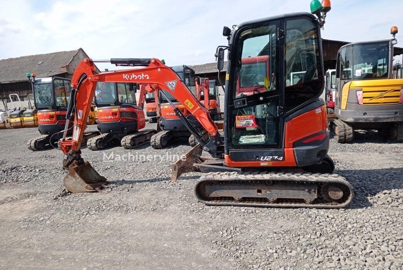 Kubota U27-4 - Crawler mini excavator - Мини багер: снимка 1 Kubota U27-4 - Crawler mini excavator - Мини багер: снимка 1