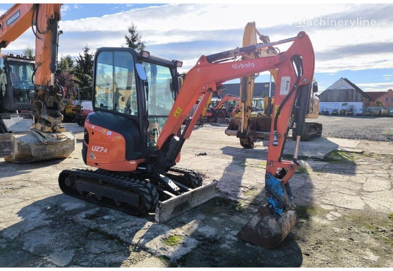 Kubota U27-4 - Crawler mini excavator - Мини багер: снимка 1 Kubota U27-4 - Crawler mini excavator - Мини багер: снимка 1