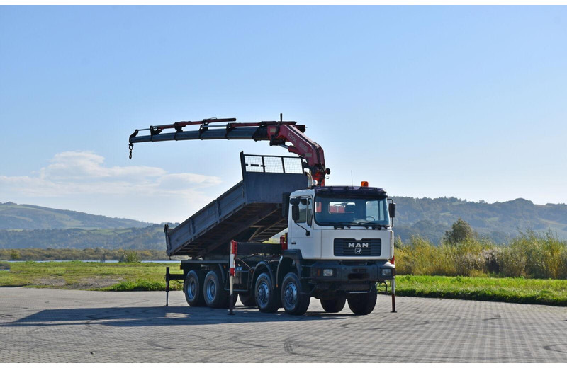 MAN 41.460 *FASSI F270AC.26 * 8x8 ! TOPZUSTAND - Самосвал камион, Камион с кран: снимка 2 MAN 41.460 *FASSI F270AC.26 * 8x8 ! TOPZUSTAND - Самосвал камион, Камион с кран: снимка 2