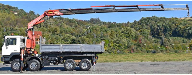 MAN 41.460 *FASSI F270AC.26 * 8x8 ! TOPZUSTAND - Самосвал камион, Камион с кран: снимка 5 MAN 41.460 *FASSI F270AC.26 * 8x8 ! TOPZUSTAND - Самосвал камион, Камион с кран: снимка 5