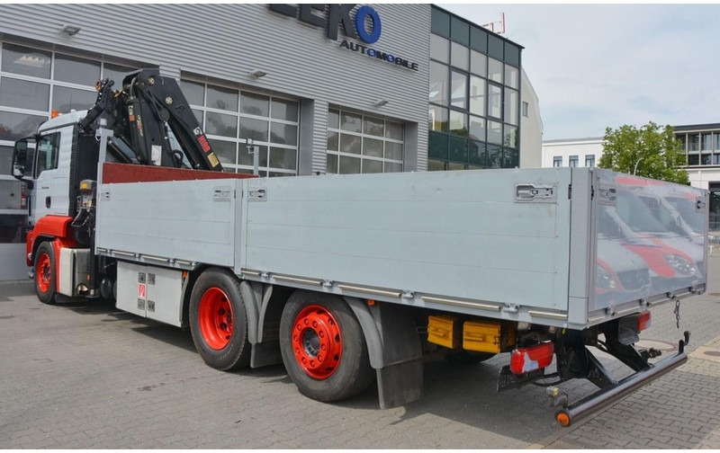 MAN 6,4 m Flatbed + Crane HIAB 211EP 6X2 KRAN HIAB 211EP 6.5m Container Pr - Бордови камион, Камион с кран: снимка 4 MAN 6,4 m Flatbed + Crane HIAB 211EP 6X2 KRAN HIAB 211EP 6.5m Container Pr - Бордови камион, Камион с кран: снимка 4
