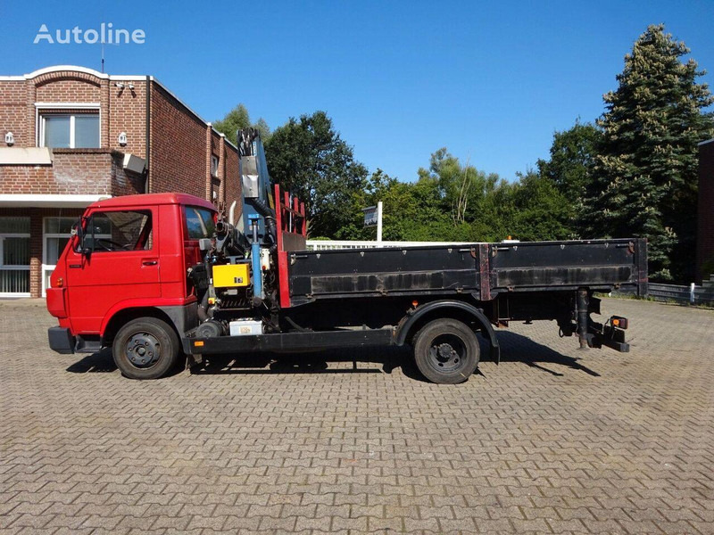 MAN 9.150 - Flatbed+crane - Бордови камион, Камион с кран: снимка 3 MAN 9.150 - Flatbed+crane - Бордови камион, Камион с кран: снимка 3