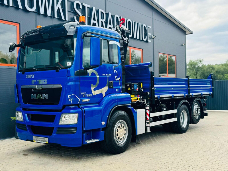 MAN - Самосвал камион, Камион с кран: снимка 4 MAN - Самосвал камион, Камион с кран: снимка 4