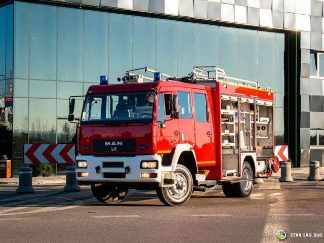 MAN L 80 4x4 Straż Pożarna Firetruck Feuerwehr - Пожарна кола: снимка 5 MAN L 80 4x4 Straż Pożarna Firetruck Feuerwehr - Пожарна кола: снимка 5