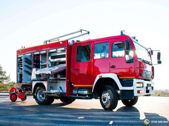MAN L 80 4x4 Straż Pożarna Firetruck Feuerwehr - Пожарна кола: снимка 4 MAN L 80 4x4 Straż Pożarna Firetruck Feuerwehr - Пожарна кола: снимка 4