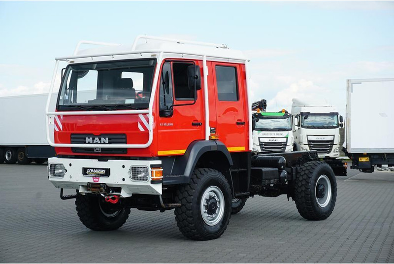 MAN LE 220 / 4 X 4 / DOKA / DO ZABUDOWY / KAMPER - Шаси кабина: снимка 2 MAN LE 220 / 4 X 4 / DOKA / DO ZABUDOWY / KAMPER - Шаси кабина: снимка 2