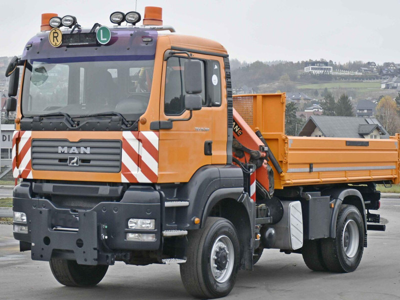 MAN TGA 18.360 - Самосвал камион, Камион с кран: снимка 5 MAN TGA 18.360 - Самосвал камион, Камион с кран: снимка 5