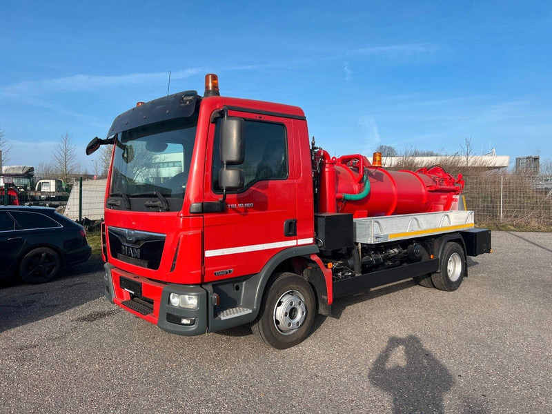 MAN TGL 10.180 Suction & pressure & rinsing truck - Каналопочистваща машина: снимка 1 MAN TGL 10.180 Suction & pressure & rinsing truck - Каналопочистваща машина: снимка 1