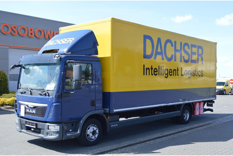 MAN TGL 12.250 CONTAINER+LIFT 1500 kg - Камион фургон: снимка 1 MAN TGL 12.250 CONTAINER+LIFT 1500 kg - Камион фургон: снимка 1