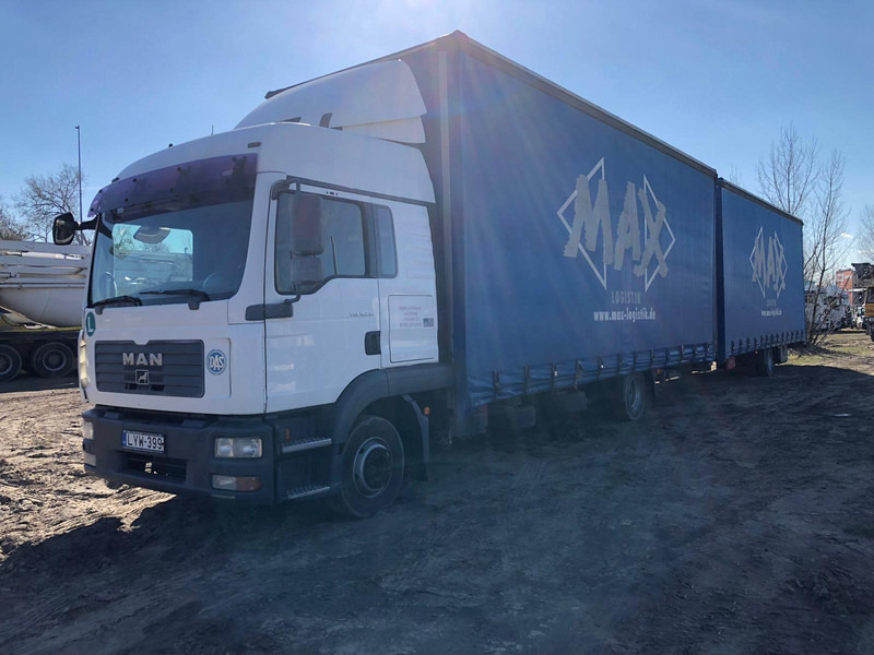 MAN TGL 8.210 Pritsche - TOP ZUSTAND - Камион с брезент: снимка 3 MAN TGL 8.210 Pritsche - TOP ZUSTAND - Камион с брезент: снимка 3
