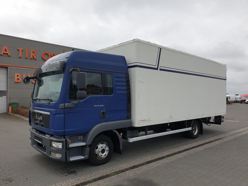 MAN TGL 8.220 EURO 5 CONTAINER+LIFT - Камион фургон: снимка 1 MAN TGL 8.220 EURO 5 CONTAINER+LIFT - Камион фургон: снимка 1