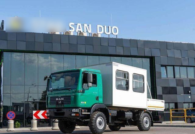 MAN TGM 13.240 4x4 BL Double Cab Camper BUS - Шаси кабина, Камион с кран: снимка 1 MAN TGM 13.240 4x4 BL Double Cab Camper BUS - Шаси кабина, Камион с кран: снимка 1