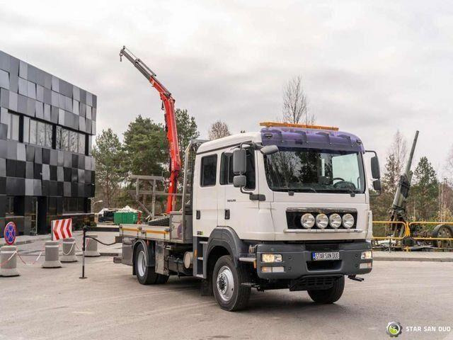 MAN TGM 13.290 4x4 FASSI F40B22 Crane Camper DOKA - Бордови камион, Камион с кран: снимка 5 MAN TGM 13.290 4x4 FASSI F40B22 Crane Camper DOKA - Бордови камион, Камион с кран: снимка 5