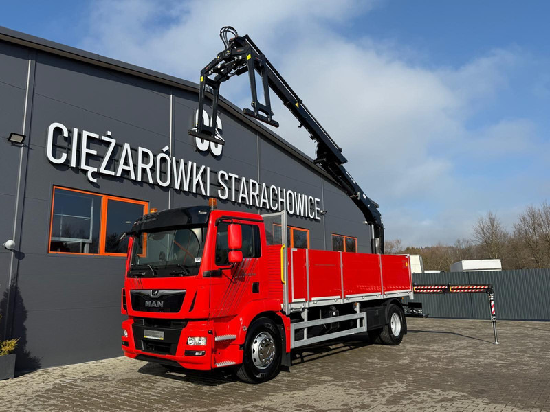 MAN TGM 18.250 // E6 // org. 92000km !!! // 4x2 // manual // - Бордови камион, Камион с кран: снимка 1 MAN TGM 18.250 // E6 // org. 92000km !!! // 4x2 // manual // - Бордови камион, Камион с кран: снимка 1