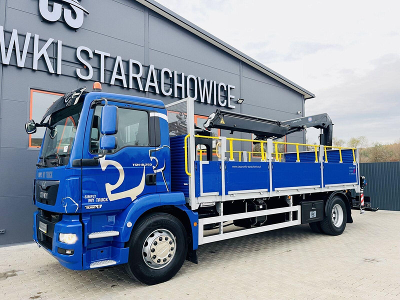MAN TGM 18.250 - Бордови камион, Камион с кран: снимка 2 MAN TGM 18.250 - Бордови камион, Камион с кран: снимка 2