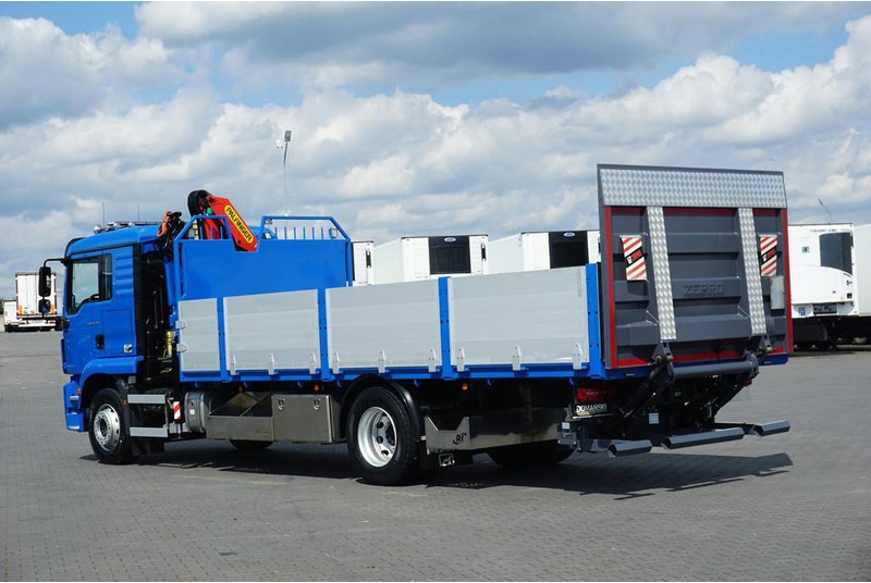 MAN TGM / 18.290 / SKRZYNIOWY + HDS + WINDA / PALFINGER PK 12002 / - Бордови камион, Камион с кран: снимка 5 MAN TGM / 18.290 / SKRZYNIOWY + HDS + WINDA / PALFINGER PK 12002 / - Бордови камион, Камион с кран: снимка 5